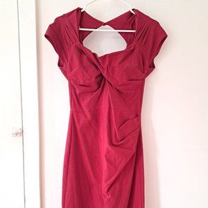 Stop Staring 'Love' Dress in Cherry Red